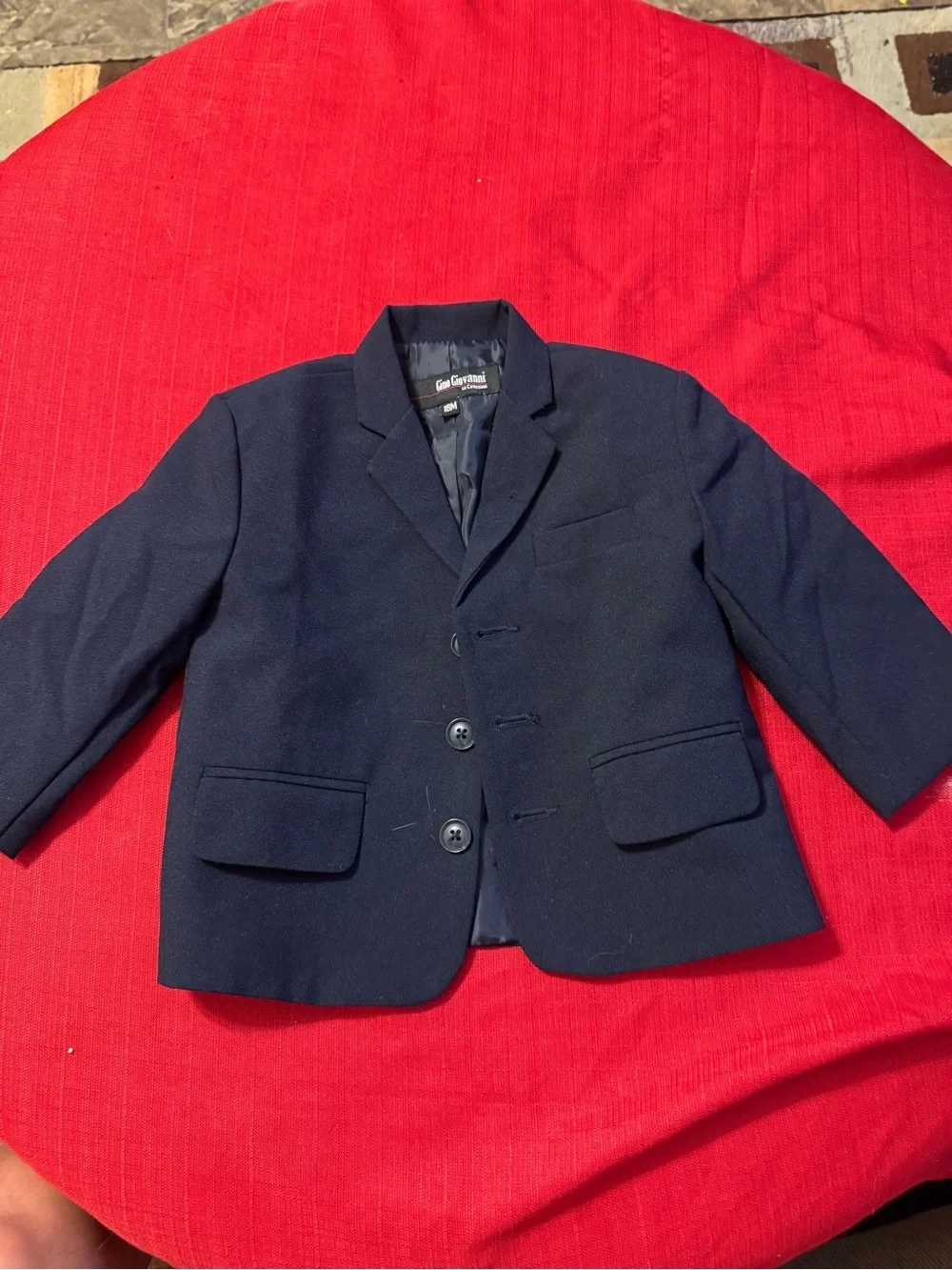 Classic Navy Boys' Blazer Jacket